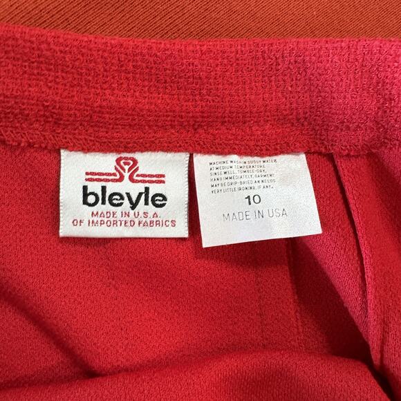 Vintage Bleyle Sweater Vest Skirt Culottes Set Womens 10 Knit Mod 70s Japan USA - Picture 12 of 16